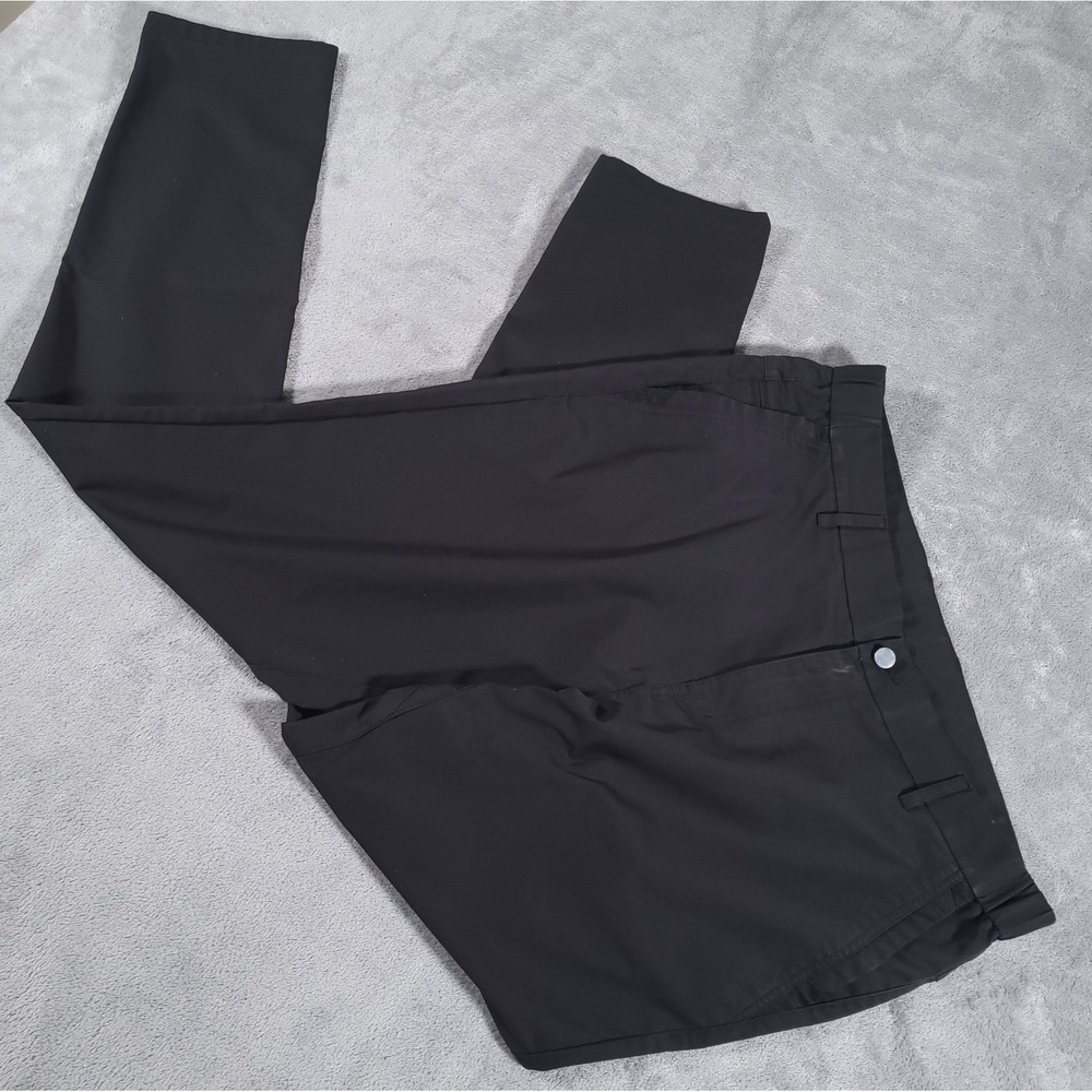 Jack Archer Pants Mens 35x34 Black Jetsetter Tech Commuter Chino Trousers